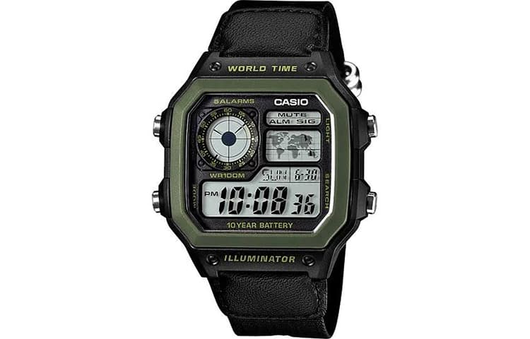 Часы CASIO YOUTH STANDARD AE-1200WHB-1B - изображение 1