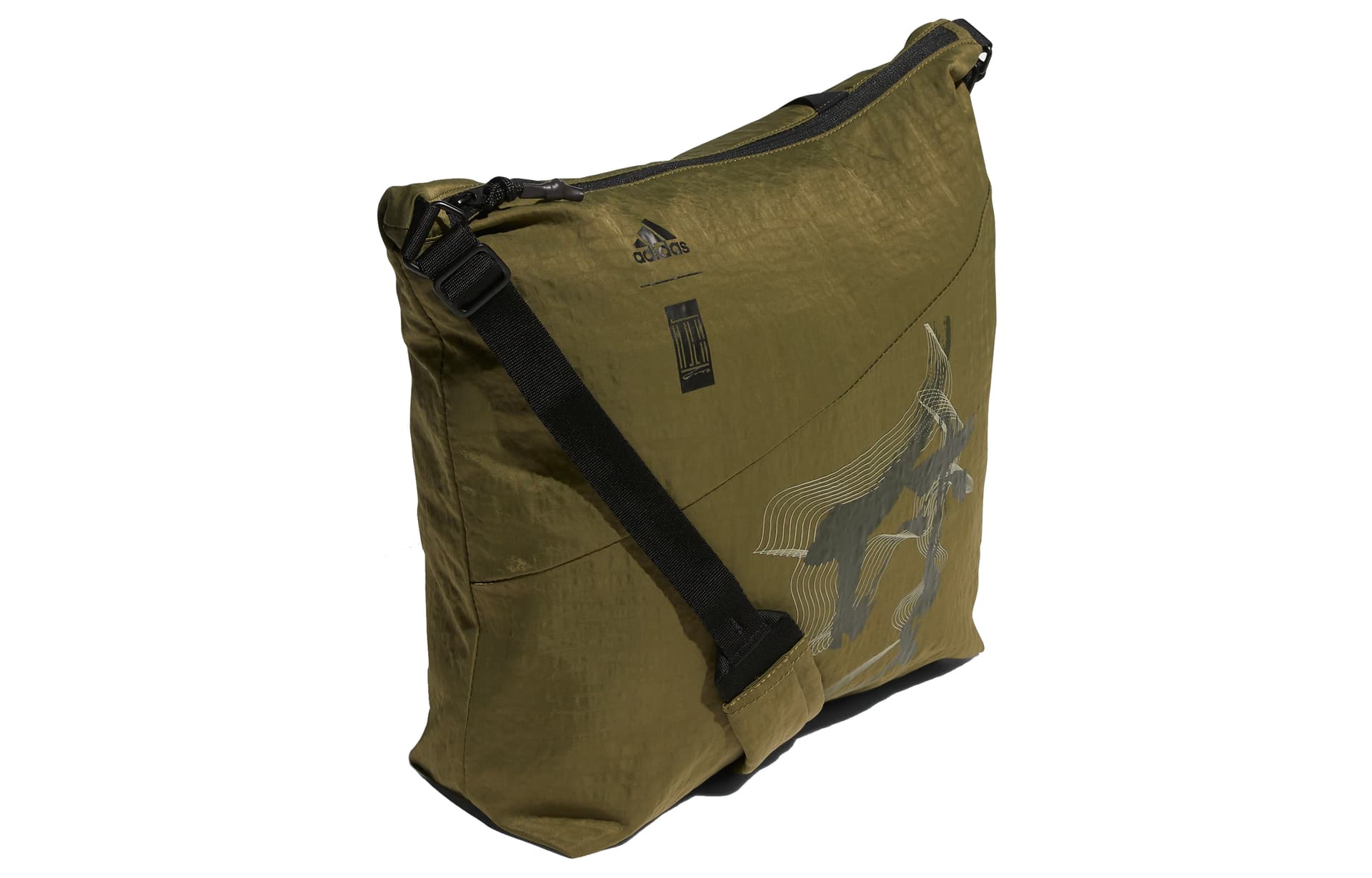 Сумка через плечо adidas Wuji Series Olive Messenger Bag - изображение 2