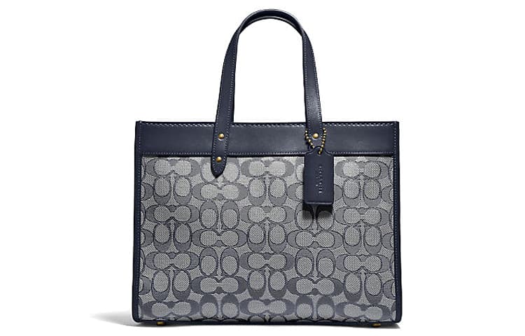 Сумка COACH Field 30 Navy Floral - изображение 1