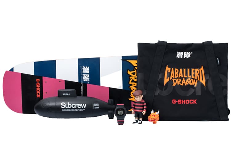 Часы CASIO G-SHOCK x SUBCREW x STEVE DW-5600SSC20-1PRSK8BAG - изображение 1