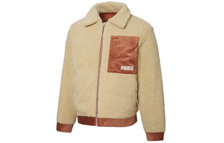 Куртка Puma Cord Reversible Jacket Brown - изображение 3