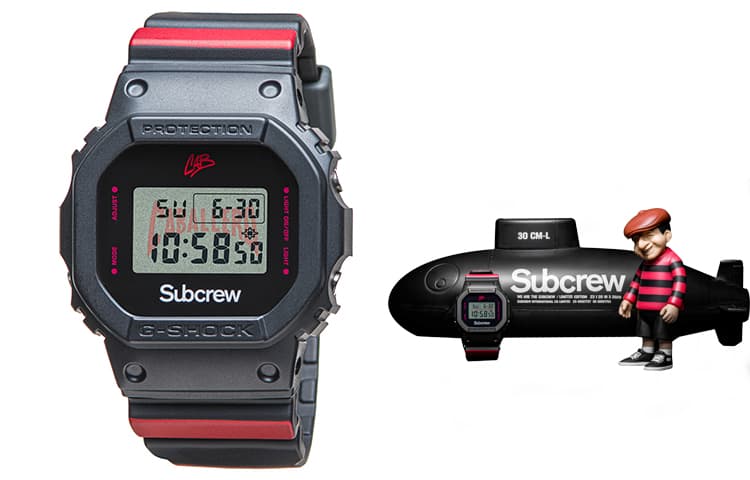 Часы CASIO G-SHOCK SUBCREW DW-5600SSC20-1PRSSS - изображение 1
