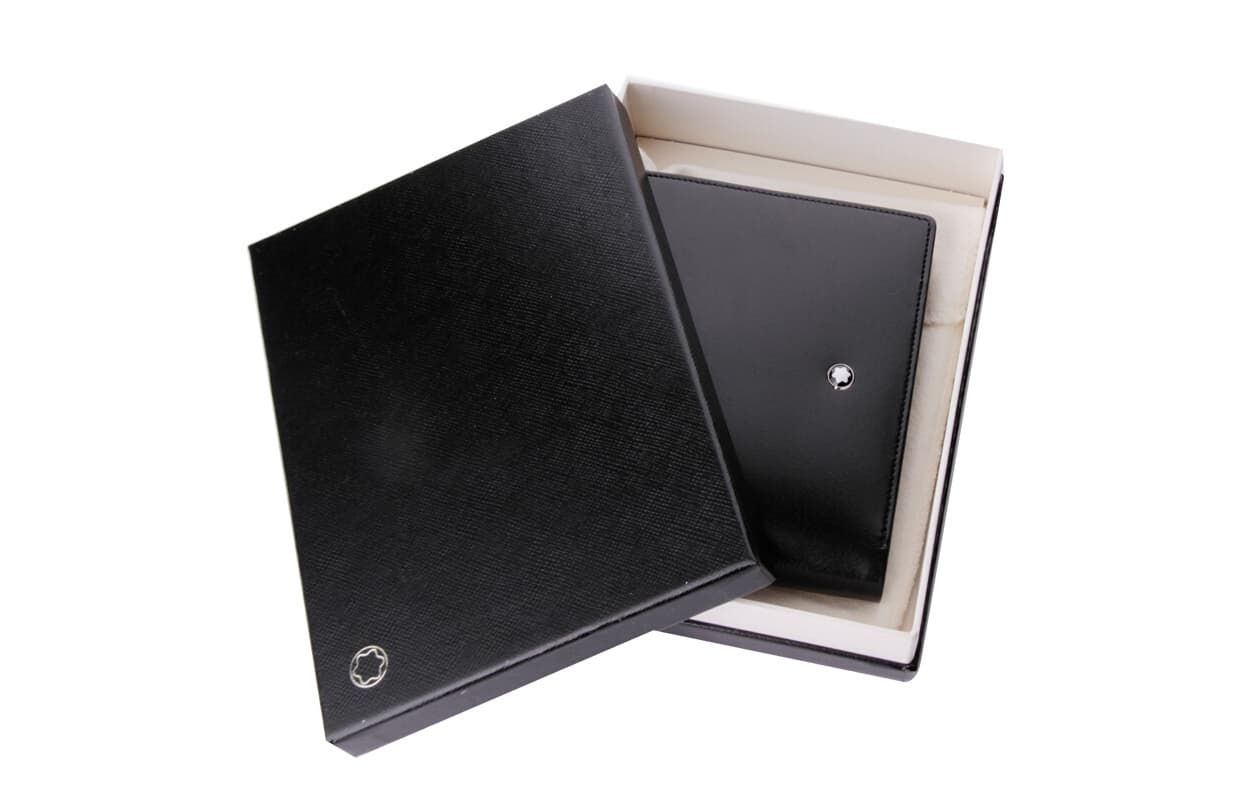 Портмоне Montblanc Meisterstück Black Wallet - изображение 5