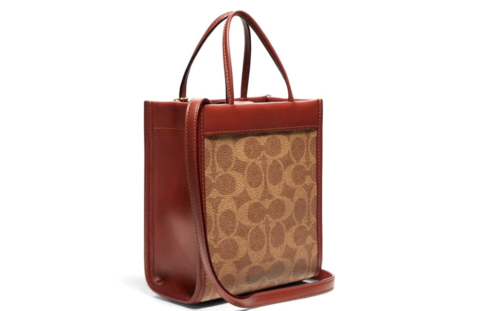 Сумка COACH Cashin 14 PVC Tote - изображение 2