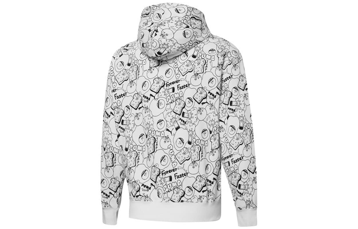 Куртка Puma CLUB AOP FZ Hoodie Logo - изображение 2