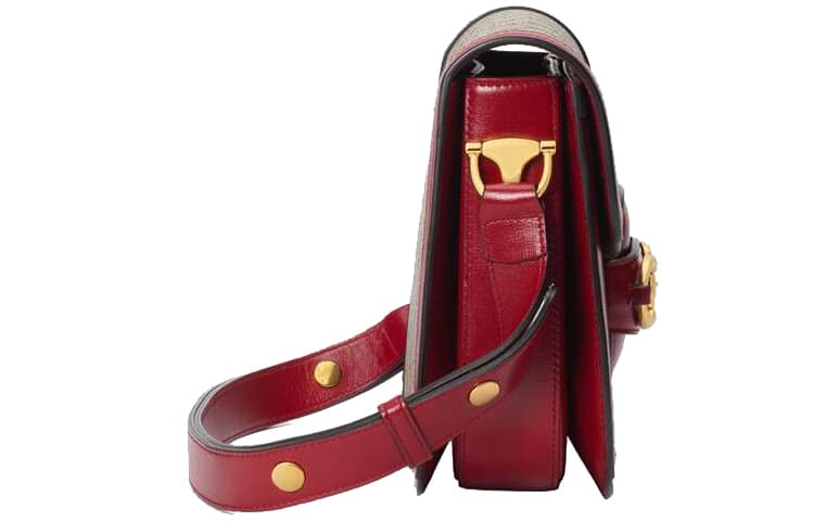 Мини-сумка Gucci Horsebit 1955 Saddle Bag - изображение 4