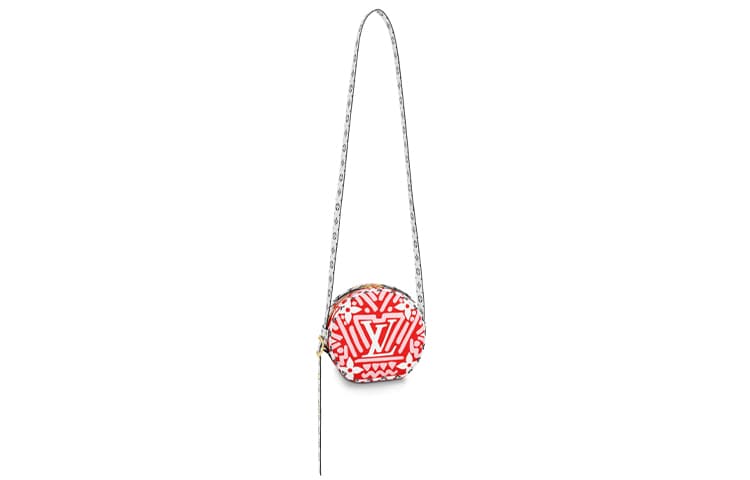 Сумка через плечо Louis Vuitton Petite Boite Chapeau Red - изображение 1