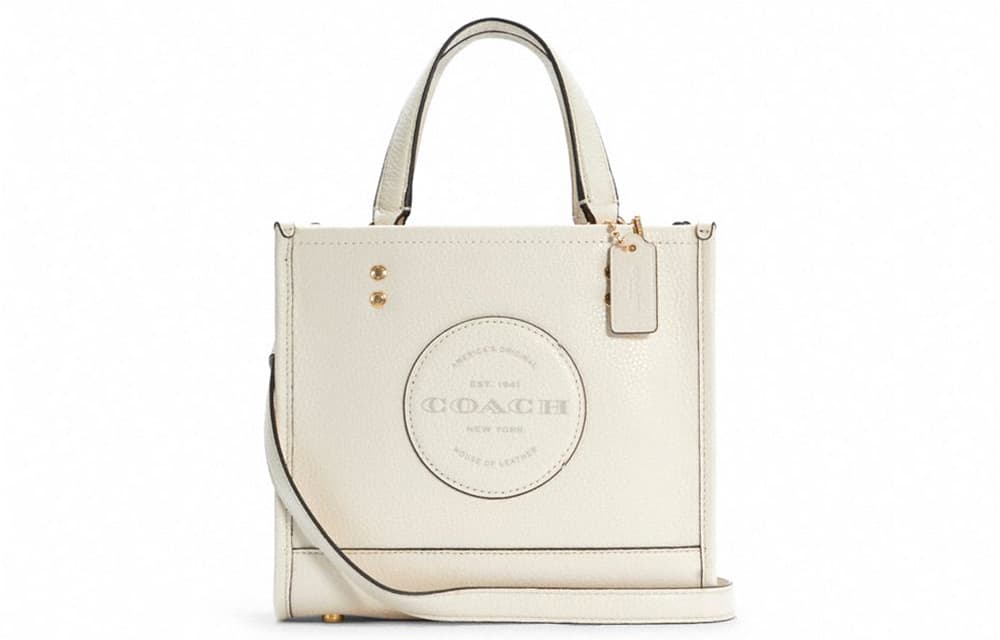 Сумка COACH Dempsey 22 Tote Small White - изображение 1