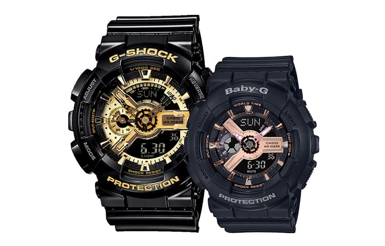 Часы CASIO G-SHOCK BABY-G GA-110GB-1APR+BA-110RG-1APR - изображение 1