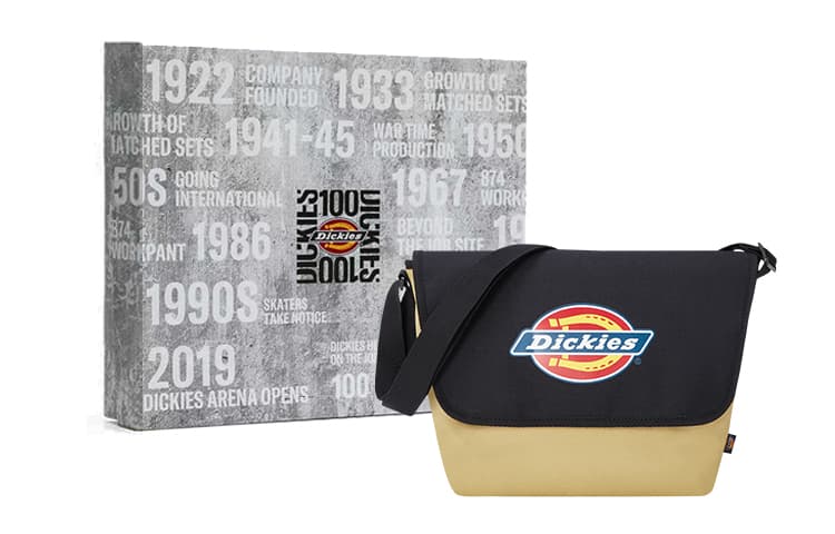 Сумка через плечо Dickies Anniversary Messenger Bag Black Khaki - изображение 5
