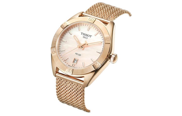 Часы TISSOT PR100 36mm PVD T101.910.33.151.00 - изображение 2
