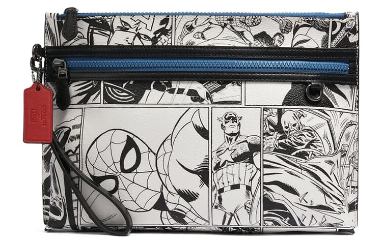 Сумка COACH Marvel Pouch Large White - изображение 1