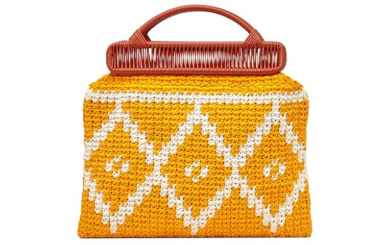 Сумка MARNI BLOSSOM GARDEN MARKET CROCHET - изображение 3