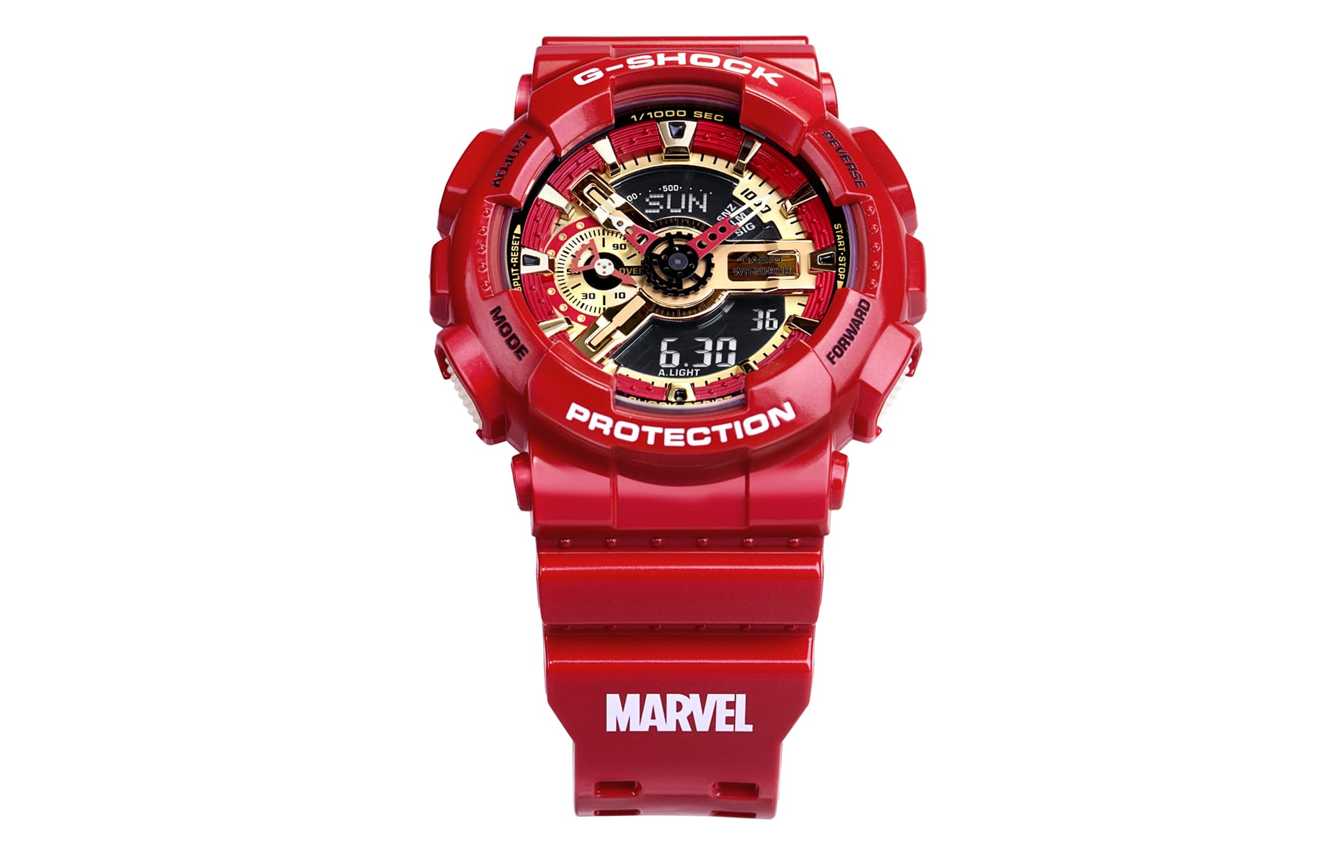 Часы G-SHOCKX MARVEL GA-110IRONMAN-4PR - изображение 2