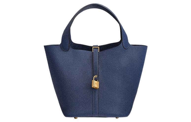 Сумка HERMES Picotin Lock 22 Maurice 73 Bleu Saphir - изображение 1