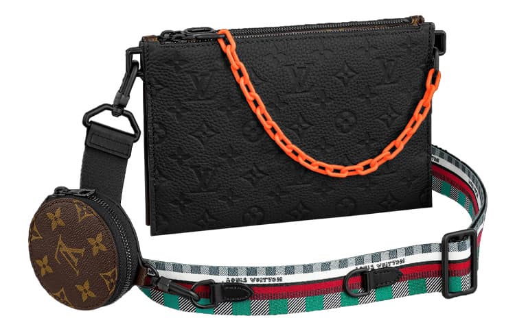 Сумка через плечо Louis Vuitton Virgil Tribute Round Bag Black - изображение 1