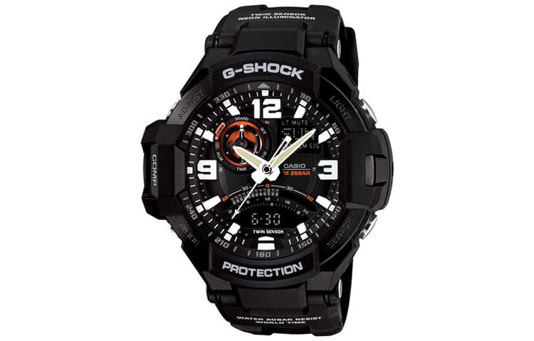 Часы CASIO GRAVITYMASTER GA-1000-1A - изображение 1
