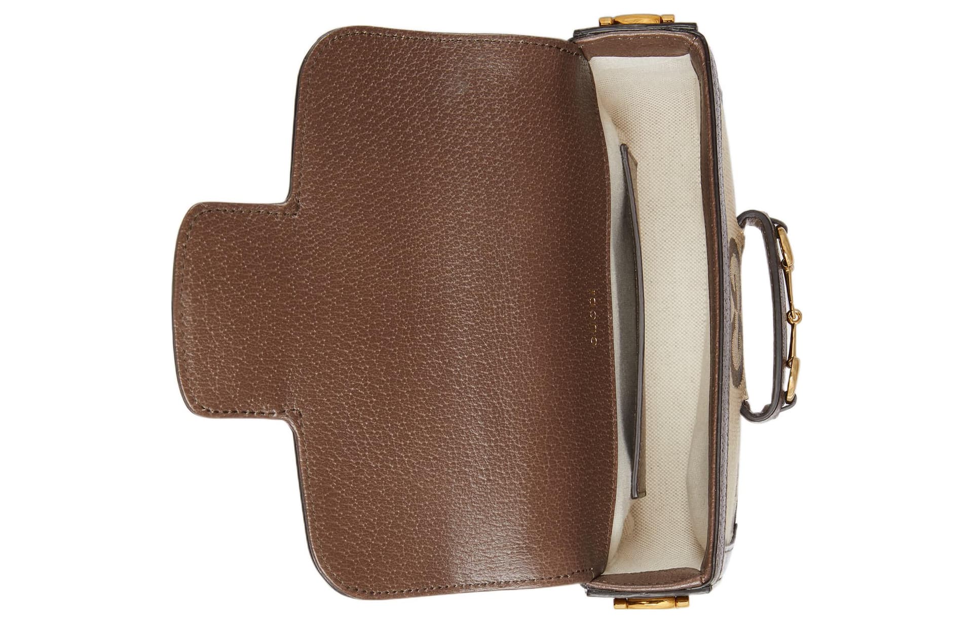 Сумка через плечо Gucci Horsebit 1955 Mini - изображение 7