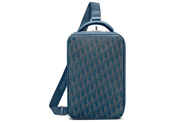Сумка DIOR World Tour Shoulder Bag Navy Blue - изображение 4