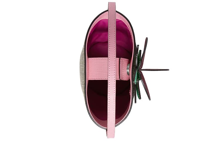 Мини-сумка Gucci Strawberry Bucket Bag - изображение 5