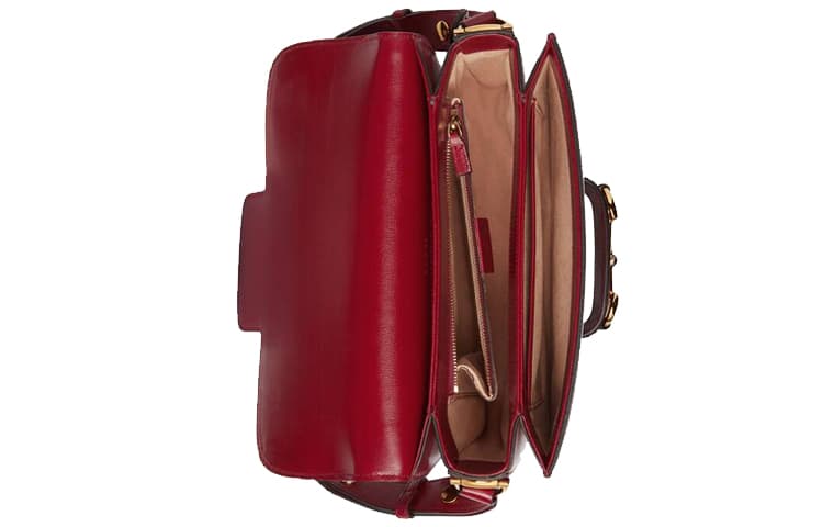 Мини-сумка Gucci Horsebit 1955 Saddle Bag - изображение 5