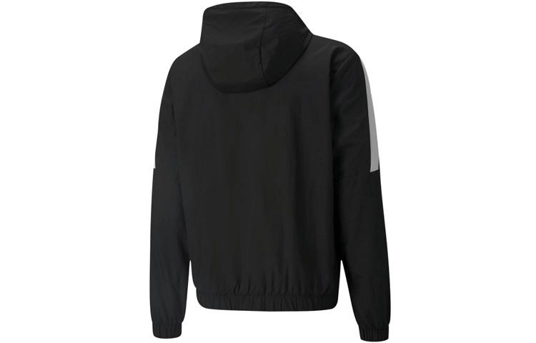Куртка Puma Logo Print Hoodie Jacket Black - изображение 2