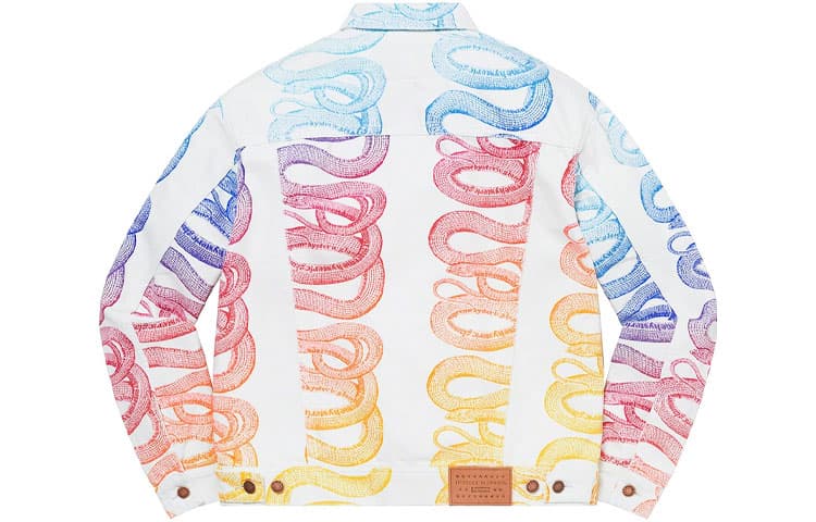 Куртка Supreme x HYSTERIC GLAMOUR Snake Denim Trucker Jacket - изображение 2