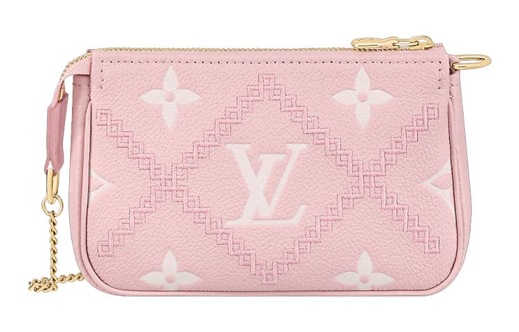 Мини-сумка Louis Vuitton Mini Chain Bag Pink - изображение 1