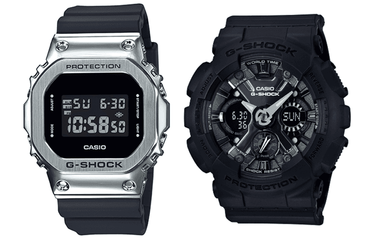 Часы CASIO G-SHOCK GM-5600-1+GMA-S120MF-1AER - изображение 1