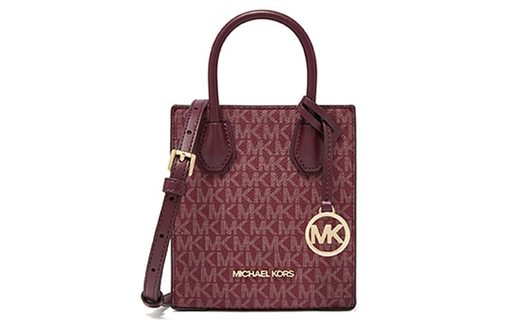 Сумка Michael Kors Mercer Burgundy - изображение 1