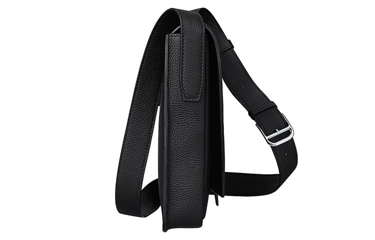 Сумка через плечо Hermes Steve Light Junior Noir - изображение 3