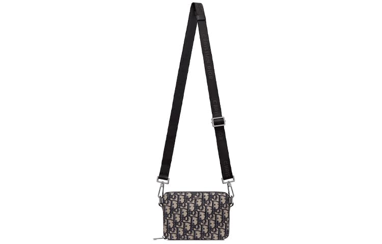 Мини-сумка DIOR Oblique Embroidered Shoulder Bag - изображение 4