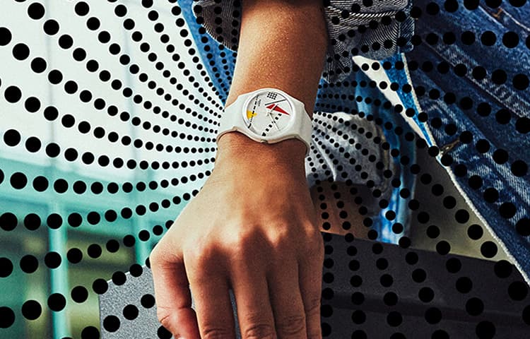 Часы SWATCH 34mm SO31W106 - изображение 5