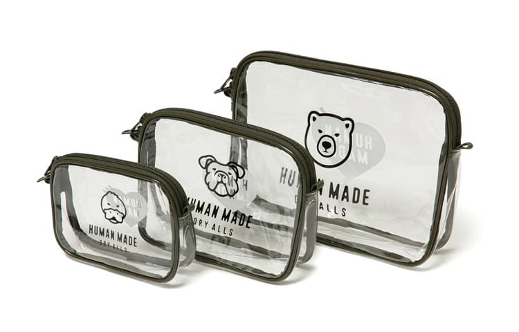 Сумка через плечо HUMAN MADE POUCH LARGE PVC - изображение 4