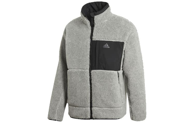 Зимняя куртка пуховик adidas Sherpa Rev Jkt - изображение 3