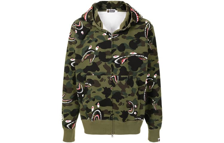 Куртка A Bathing Ape Shark Hoodie Jacket - изображение 2