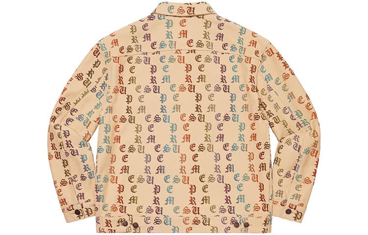 Куртка Supreme Gradient Jacquard Denim Jacket - изображение 2