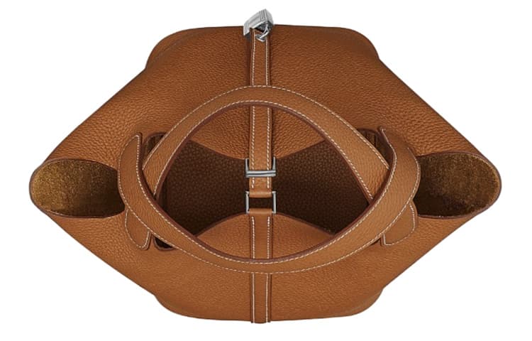 Сумка HERMES Picotin Lock 22 Taurillon Clemence 37 Gold - изображение 3