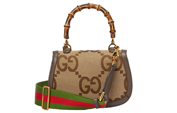 Сумка GUCCI Bamboo 1947 Jumbo GLogo - изображение 4