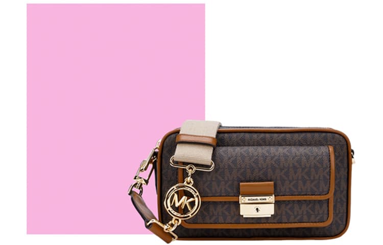 Сумка через плечо Michael Kors Bradshaw Brown - изображение 5