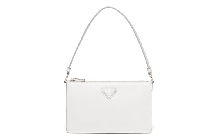 Сумка Prada Mini Leather Handbag White - изображение 1