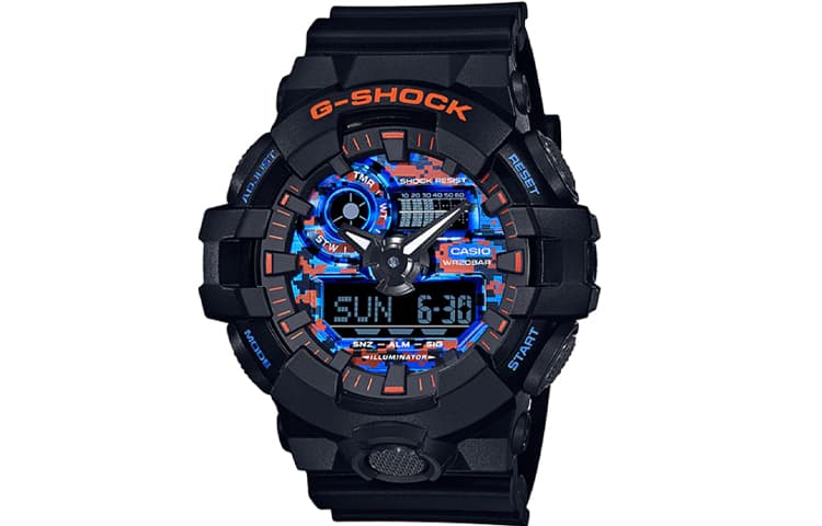Часы Casio G-Shock GA-700CT-1APR & Baby-G BA-110TM-7A - изображение 3