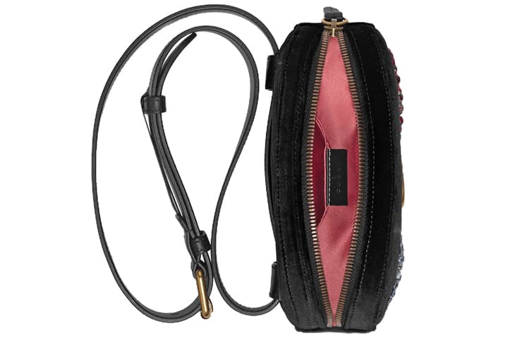 Поясная сумка Gucci GG Marmont Velvet Belt Bag - изображение 5