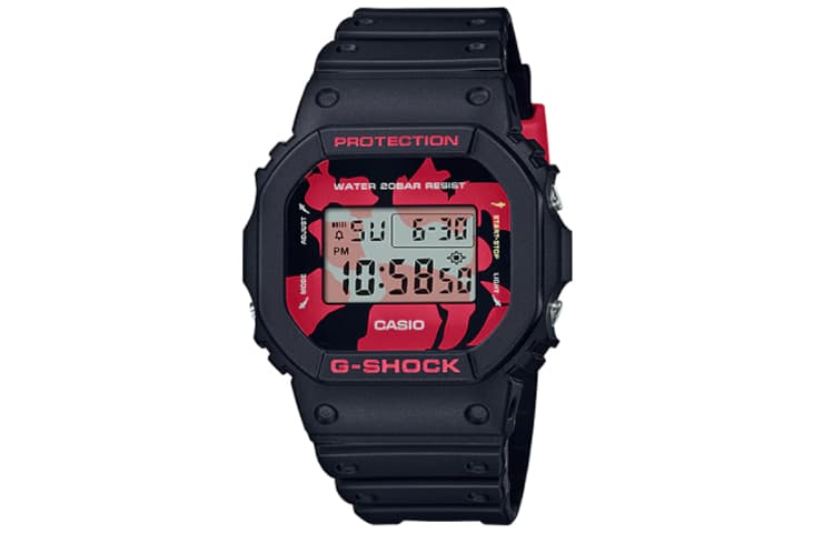 Часы CASIOG-SHOCK 5600 BlackEyePatch DW-5600JK-1DR - изображение 1