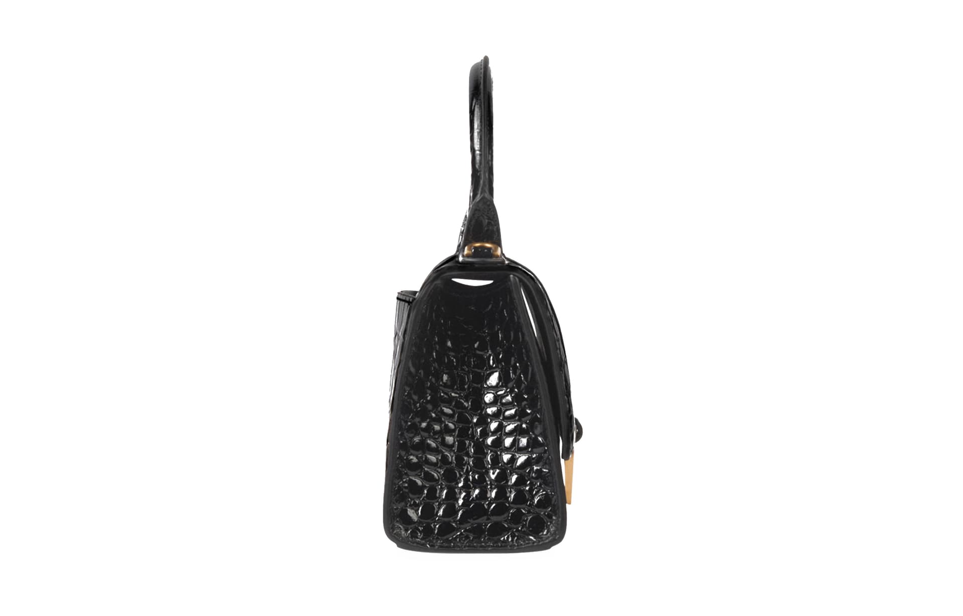 Сумка Balenciaga Hourglass Mini Black - изображение 4