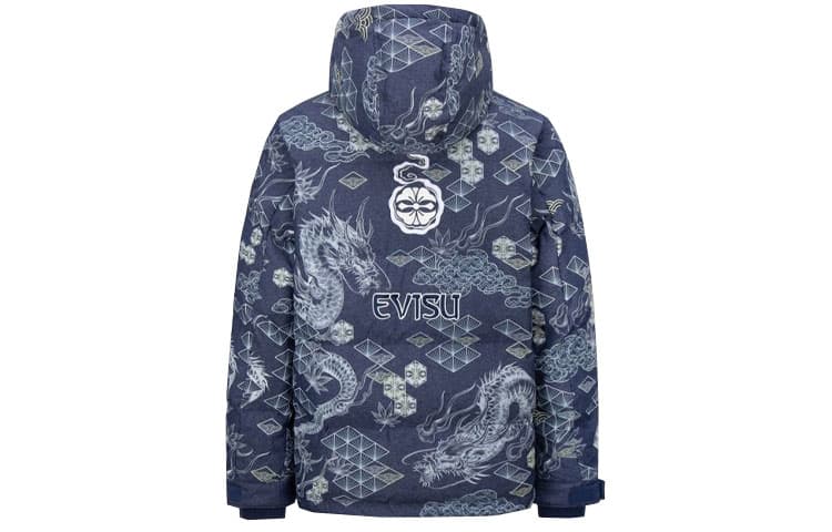 Зимняя куртка пуховик EVISU - изображение 2