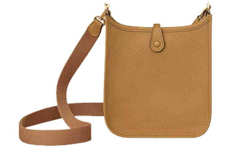 Сумка через плечо Hermes Evelyne 16 Biscuit - изображение 4
