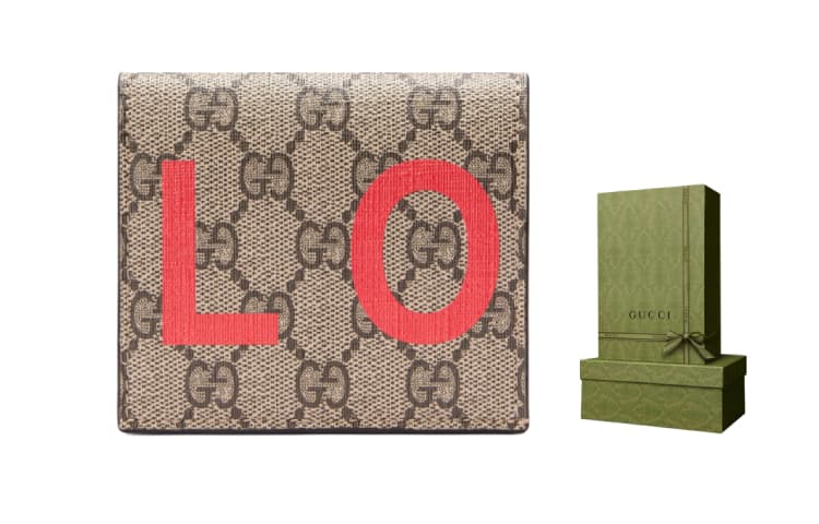 Кошелек Gucci Love Canvas Card Holder - изображение 7