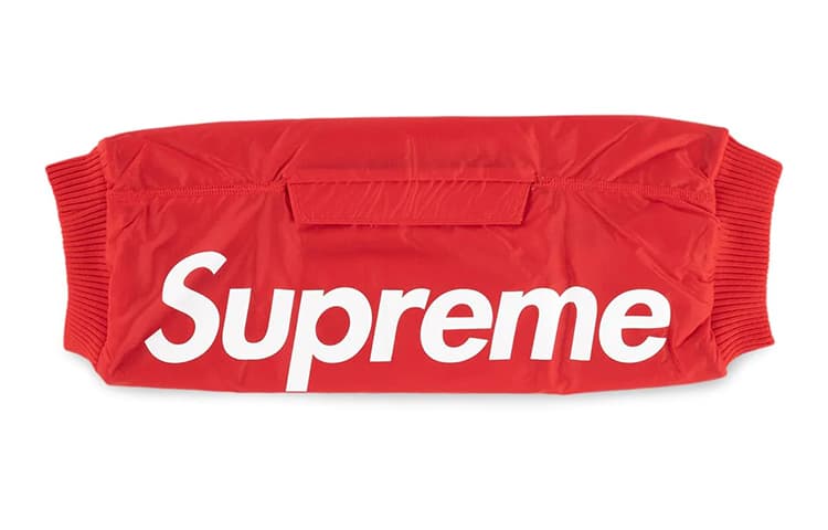 Сумка Supreme Полиэстер Перчатка Клатч Стандартный (Standard) Унисекс Красный - изображение 1