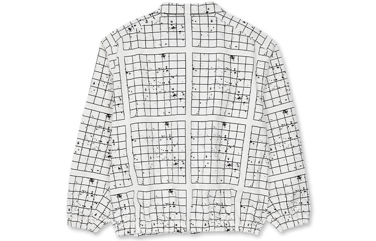Куртка Cav Empt t Paneled Grid Zip Jacket (White) - изображение 2